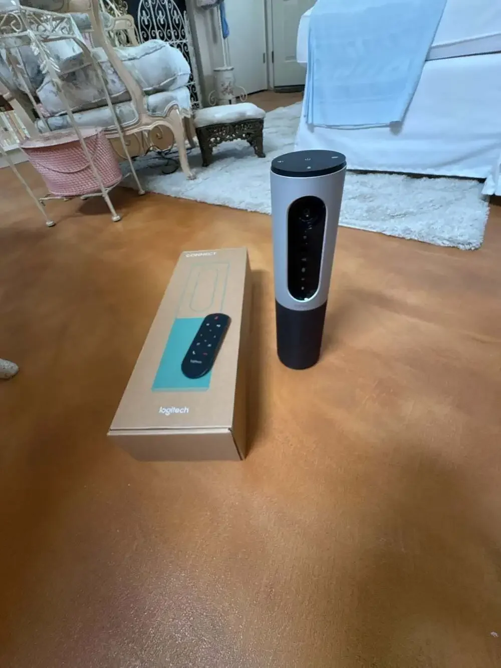 Logitech ConferenceCam Connect Portable Video Conferencing System with Box
